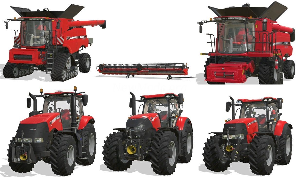 Мод Case IH DLC версия 06.03.23 для Farming Simulator 20