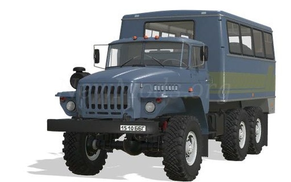Мод Ural 4320 Rotational Bus версия 07.04.22 для Farming Simulator 20