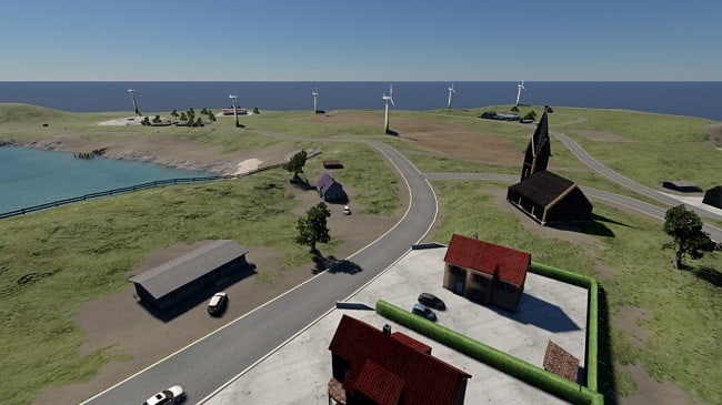 МОД Карта GIANTS Island из Farming Simulator 2009 v1.0 (0.39.x) ДЛЯ BEAMNG.DRIVE