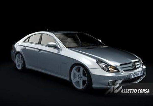Мод Mercedes Benz CLS63 AMG W219 2008 версия 1.1.2 для Assetto Corsa