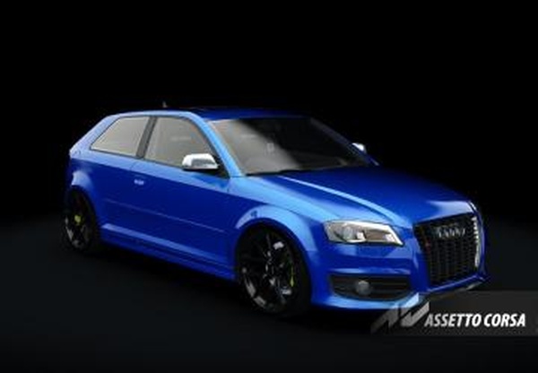 Мод Audi S3 2008 Manual версия 5.35.1 для Assetto Corsa