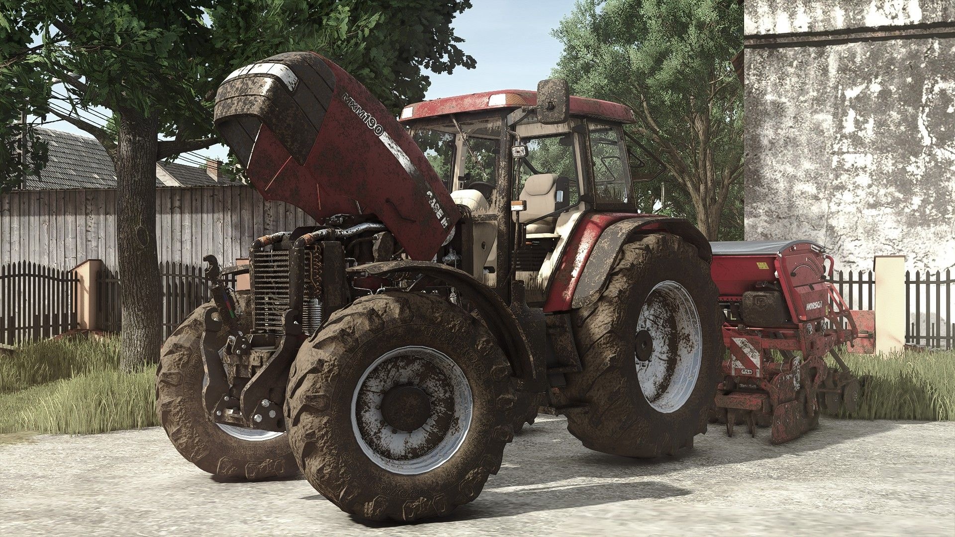 МОД Case IH MXM 190 v1.9.0.7 (1.24.x) ДЛЯ FARMING SIMULATOR 2025
