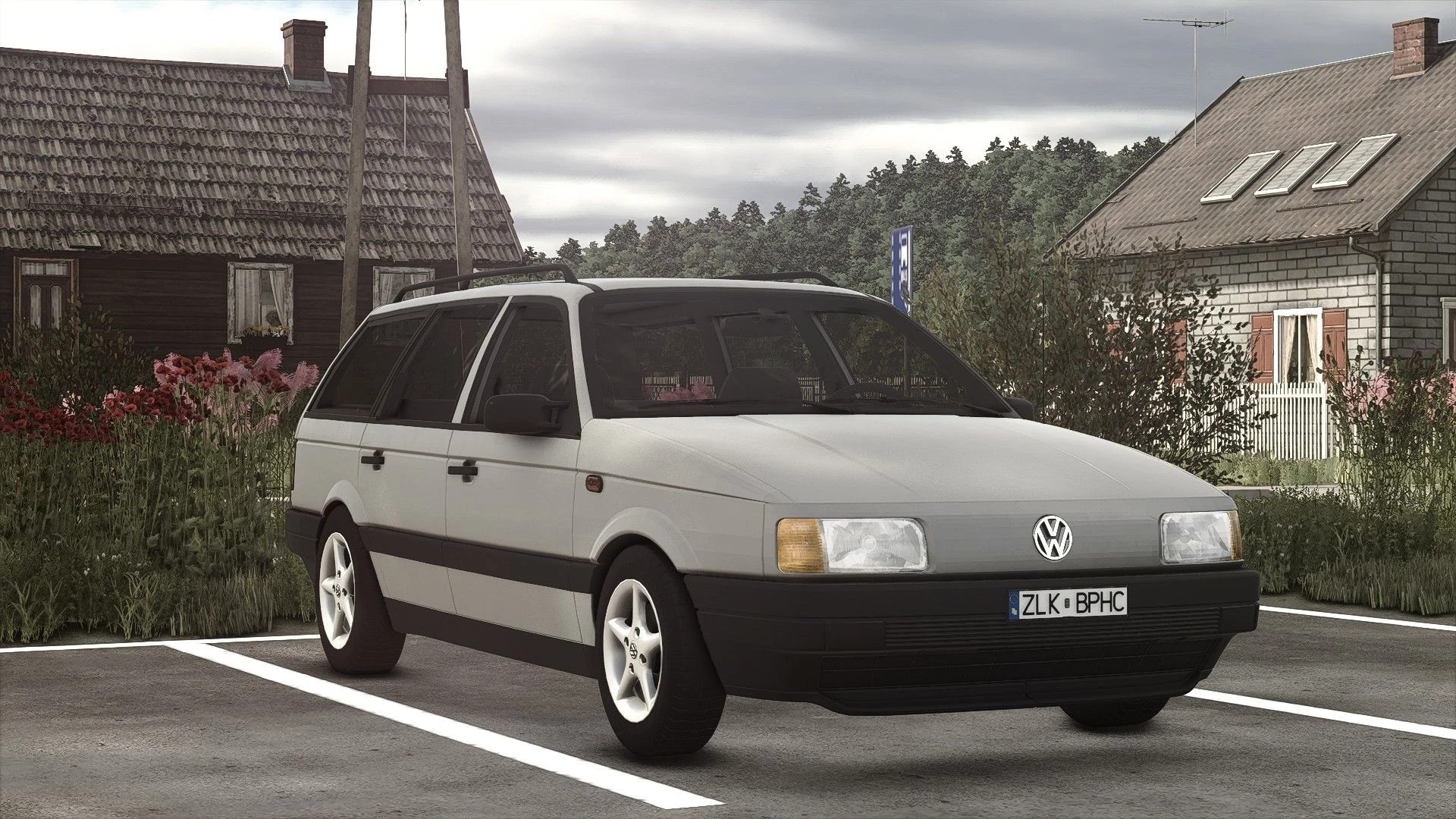 МОД Volkswagen Passat B3 v1.4.0.5 (1.24.x) ДЛЯ FARMING SIMULATOR 2025