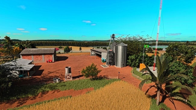 МОД Карта Fazenda Condor v4.0.0.0 (1.24.x) ДЛЯ FARMING SIMULATOR 2025