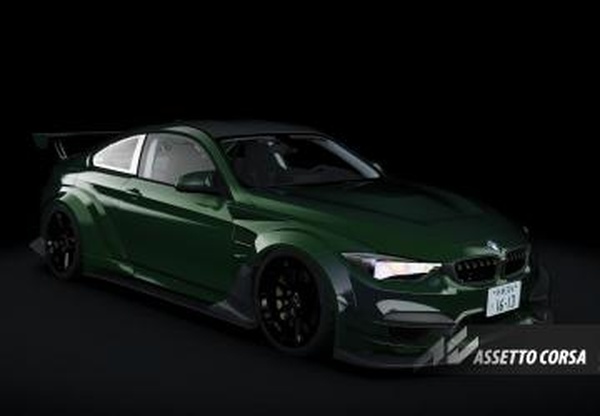 Мод BMW M4 Varis Bodykit версия 1.1 для Assetto Corsa