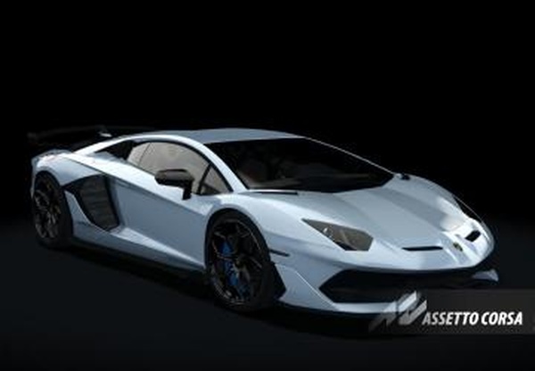 Мод Lamborghini Aventador SVJ Salon версия V1.1 для Assetto Corsa