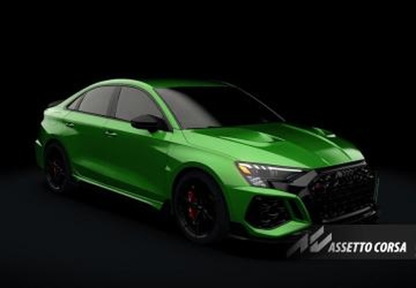 Мод Audi RS3 | No Hesi Realistic 1 версия 2.1.1 для Assetto Corsa