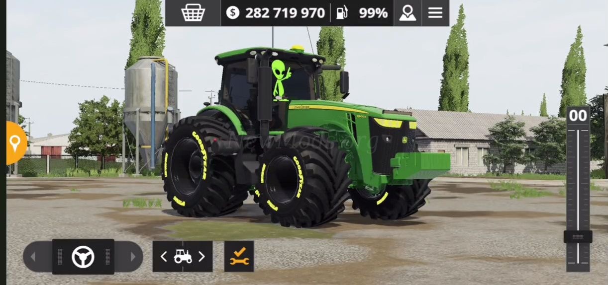 Мод John Deere 8R Tuned версия 28.02.23 для Farming Simulator 20