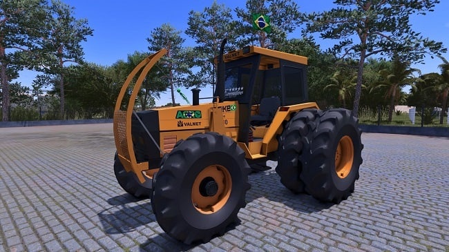 МОД Valmet 1280/1580 Chipped v1.2.0.0 (1.24.x) ДЛЯ FARMING SIMULATOR 2025