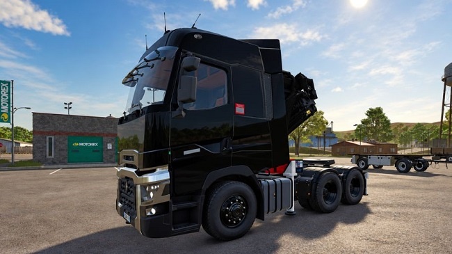 МОД Renault T HMF 60 20 Crane + Fly jib v1.0.0.0 (1.24.x) ДЛЯ FARMING SIMULATOR 2025