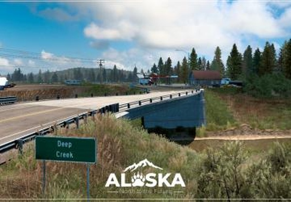 Карта «Alaska – North to the Future» версия 0.8.9 Fix для American Truck Simulator (v1.61.x)