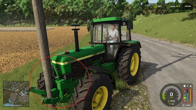 МОД Collision Damage v1.2.1.0 (1.24.x) ДЛЯ FARMING SIMULATOR 2025