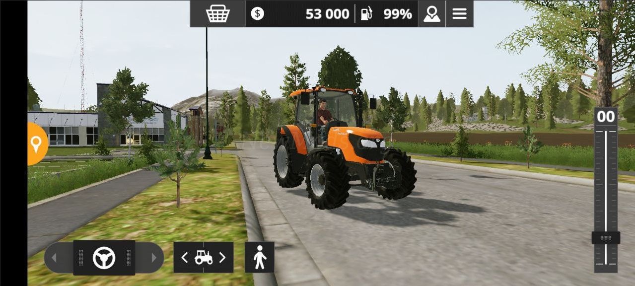 Мод Kubota M7060 версия 28.09.22 для Farming Simulator 20