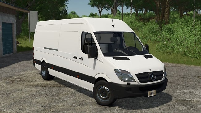 МОД Mercedes-Benz Sprinter Van v1.2.0.0 (1.24.x) ДЛЯ FARMING SIMULATOR 2025