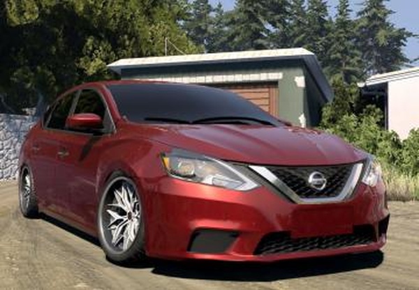 Мод Nissan Sentra (2014-2019) версия 1.3 для BeamNG.drive (v0.39.x)