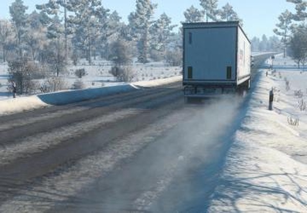 Мод Next-Gen Winter Mod версия 1.61 для Euro Truck Simulator 2 (v1.61.x)