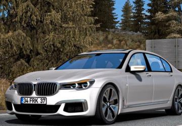 Мод BMW 760 Li XDrive версия 2.4 для Euro Truck Simulator 2 (v1.61.x)