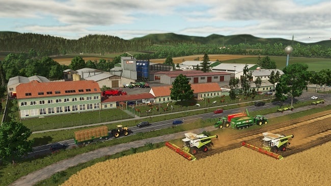 МОД Карта Carpathian Countryside v1.1.2.0 (1.24.x) ДЛЯ FARMING SIMULATOR 2025