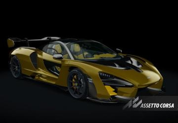 Мод McLaren Senna Elite версия 1.8 для Assetto Corsa