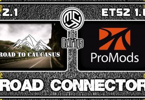 Road to Caucasus + Promods RC версия 2.1 для Euro Truck Simulator 2 (v1.61)