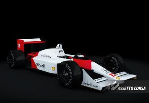 Мод McLaren MP4/4 1988 версия 0.2.1 для Assetto Corsa