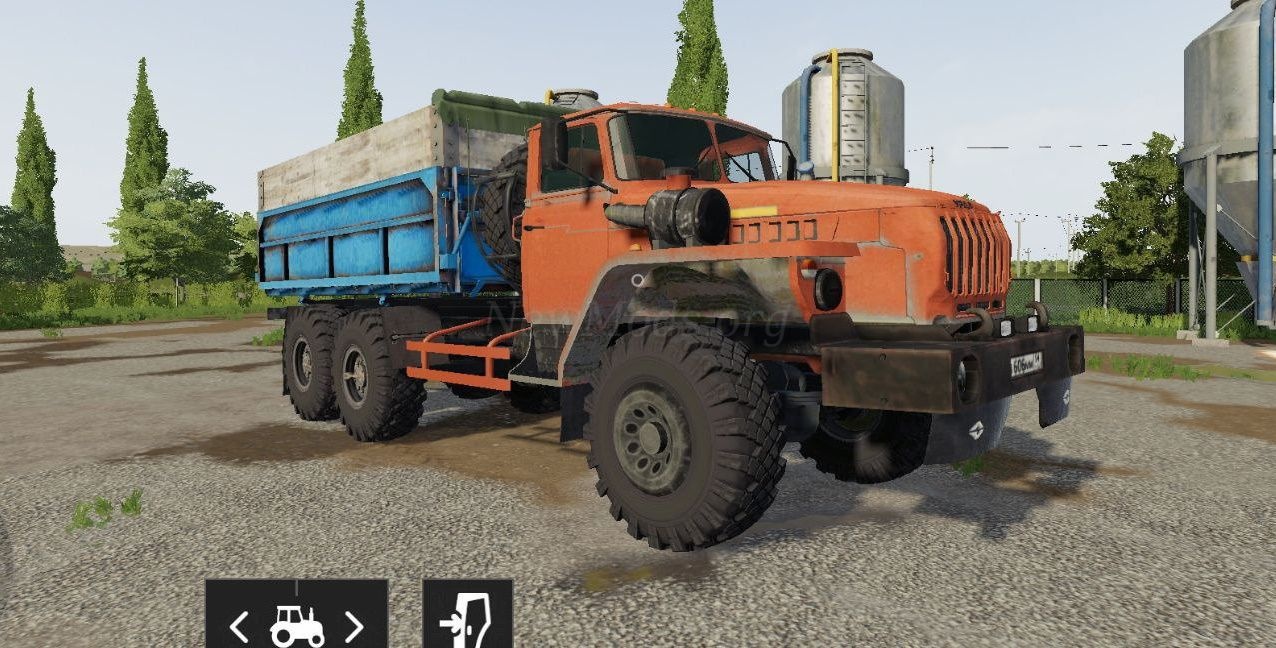 Мод Ural 4320 and Pricep версия 11.01.23 для Farming Simulator 20