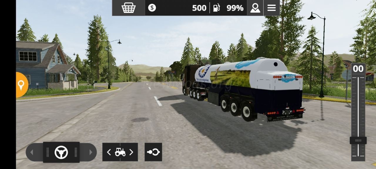 Мод Milk Semitrailer версия 22.10.22 для Farming Simulator 20