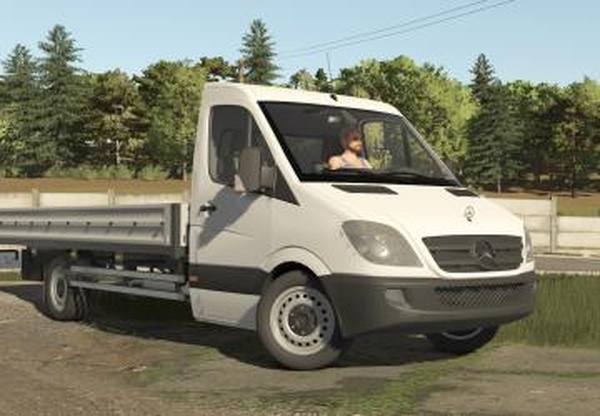 Мод Mercedes-Benz Sprinter версия 1.3.0.0 для Farming Simulator 2025 (v1.24.x)