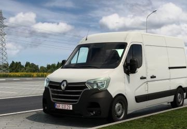 Мод Renault Master 2020 версия 2.3 для American Truck Simulator (v1.61.x)