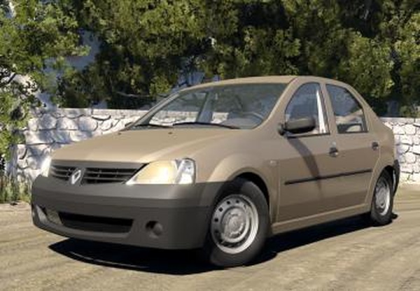Мод Dacia Logan (2004-2012) версия 5.0 для BeamNG.drive (v0.39.x)