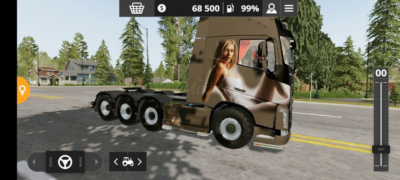 Мод Volvo FH16 2018 Pernilla Holmboe Lantmanenfs версия 22.10.22 для Farming Simulator 20