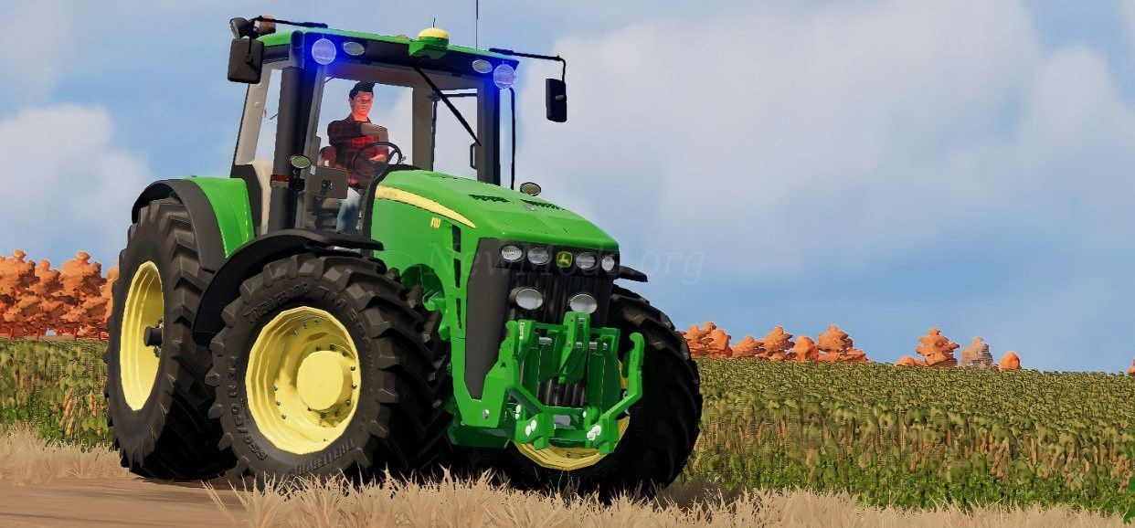Мод John Deere 8030 Series версия 09.02.23 для Farming Simulator 20