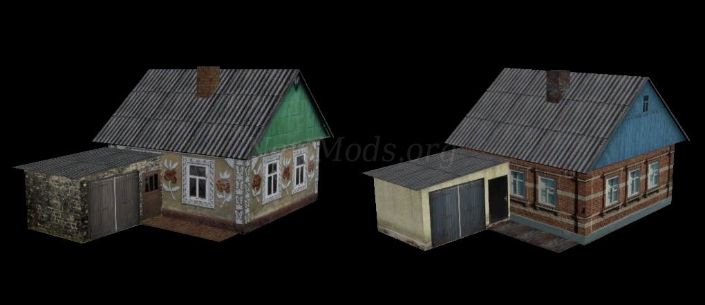Мод Village Houses версия 13.10.22 для Farming Simulator 20