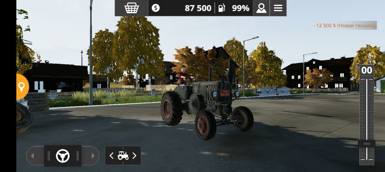 Мод Lanz Bulldog D9506 версия 06.02.23 для Farming Simulator 20