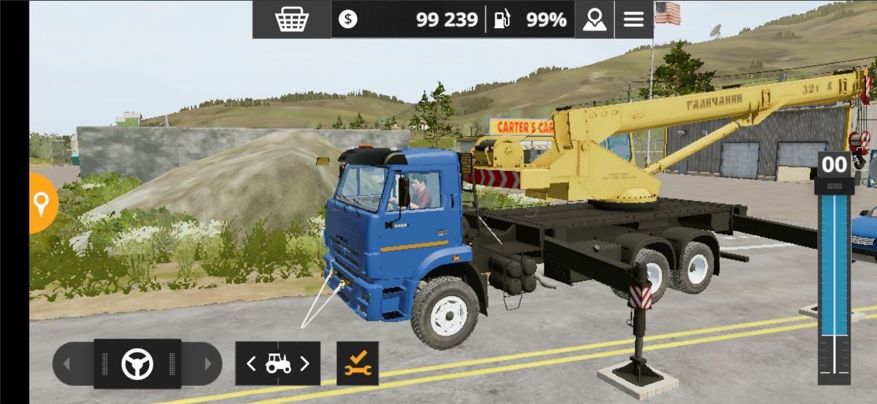 Мод Avtokran Galichanin версия 06.02.23 для Farming Simulator 20