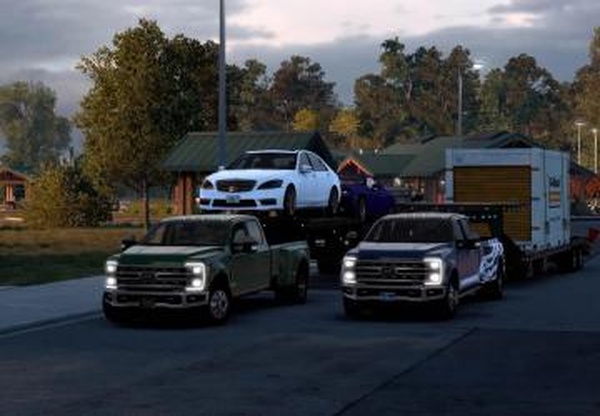 Мод Lord G-350 Pickup Truck версия 1.7 для American Truck Simulator (v1.61.x)