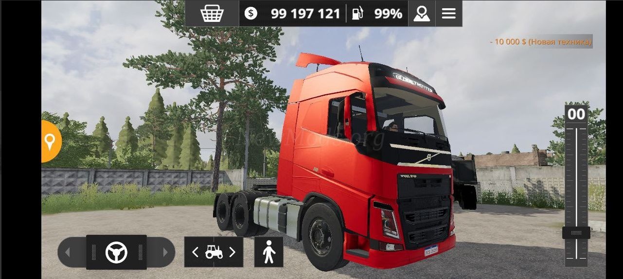 Мод Volvo FH16 версия 12.05.22 для Farming Simulator 20