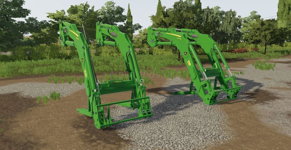 Мод Frontloader John Deere 6R/7R версия 18.01.23 для Farming Simulator 20