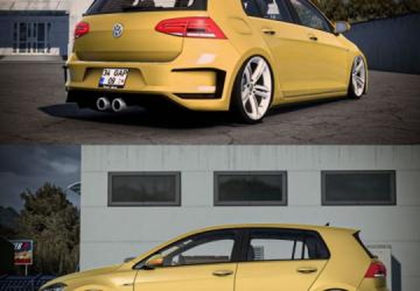 Мод Volkswagen Golf R400 версия 2.4 для American Truck Simulator (v1.61.x)