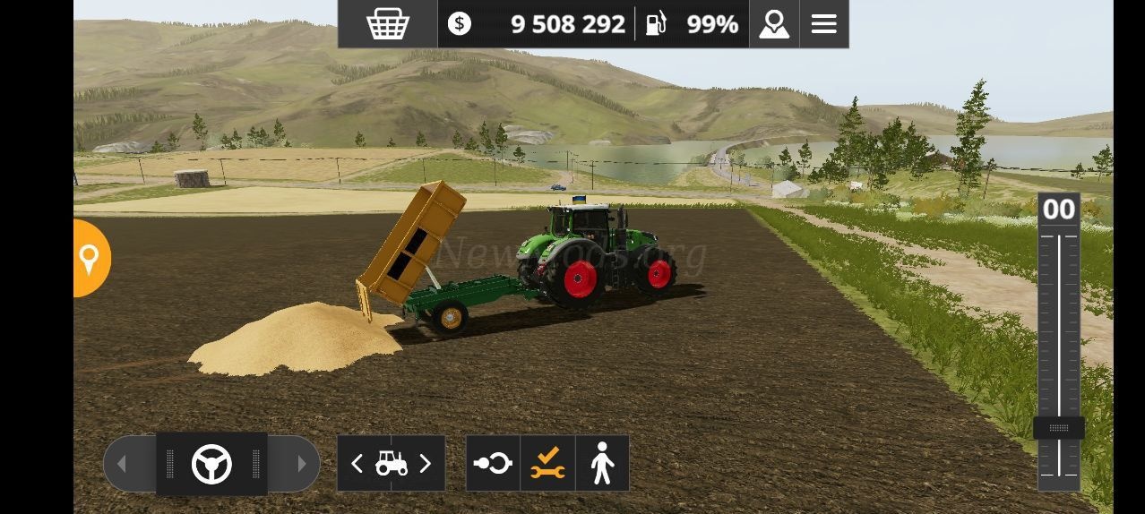 Мод EB-4 Dump trailer версия 18.05.22 для Farming Simulator 20