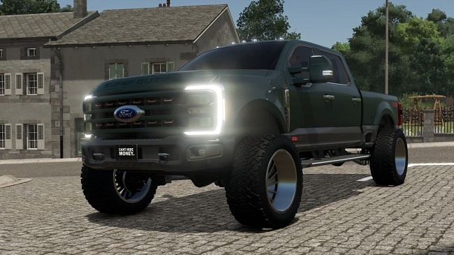 МОД Ford F250 King Ranch 2023 v1.0.0.0 (1.24.x) ДЛЯ FARMING SIMULATOR 2025