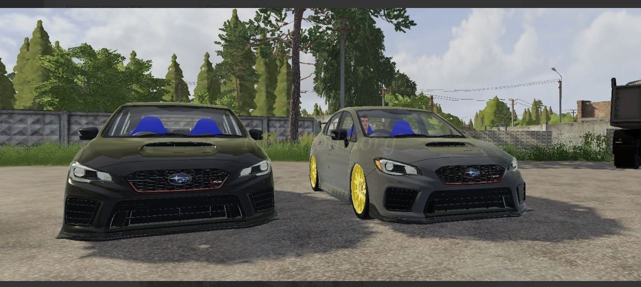 Мод Subaru Impreza STI S208 версия 28.09.22 для Farming Simulator 20