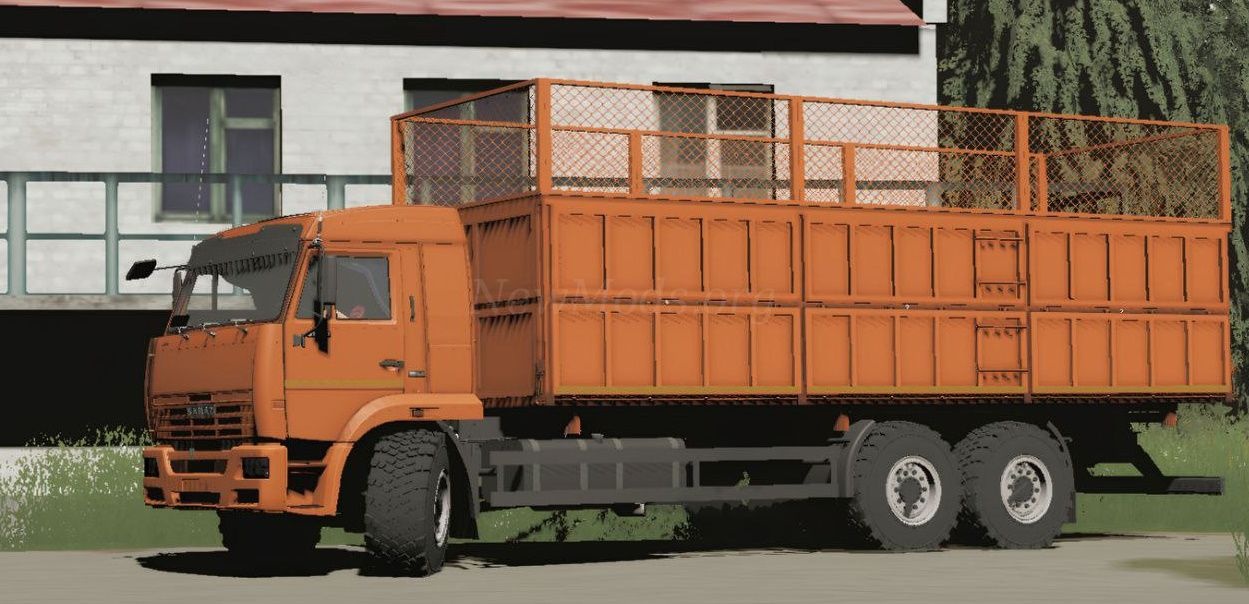 Мод Russia KamAZ 65117 версия 27.01.23 для Farming Simulator 20