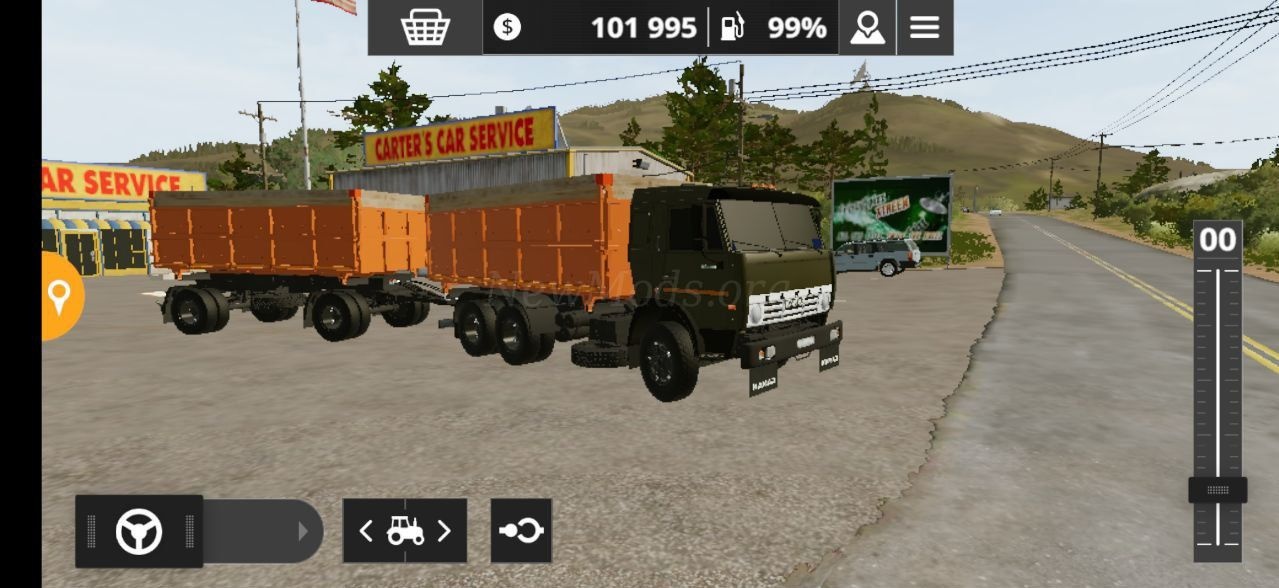 Мод KamAZ Selxozni and NEFAZ версия 26.01.23 для Farming Simulator 20