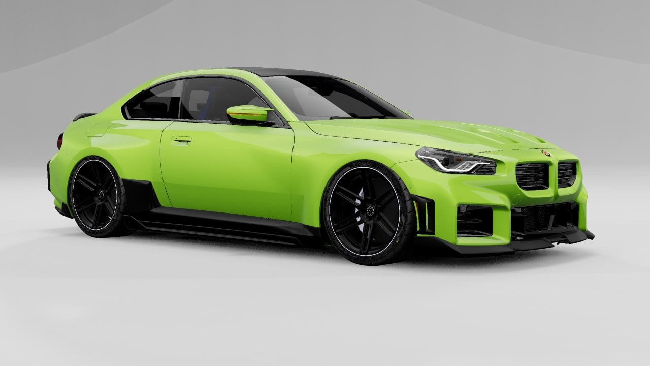МОД BMW M2 G87 v5.1 (0.39.x) ДЛЯ BEAMNG.DRIVE