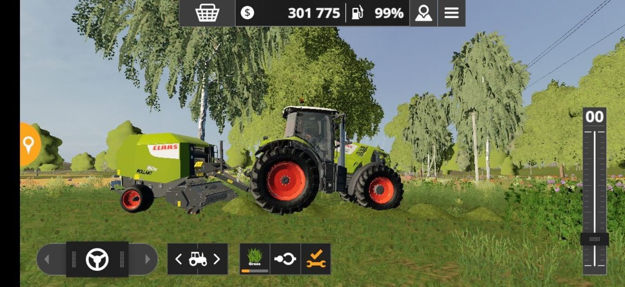 Мод Claas Rollant 350 Roto Cut версия 11.08.22 для Farming Simulator 20
