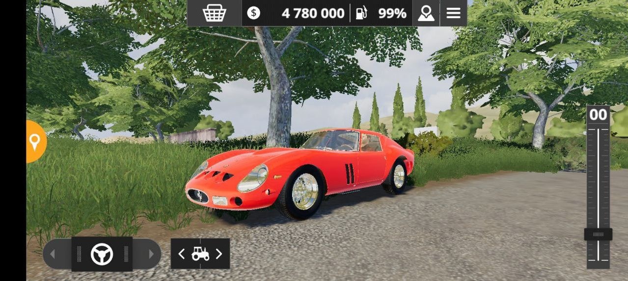 Мод 1962 Ferrari 250 GTO версия 18.01.23 для Farming Simulator 20
