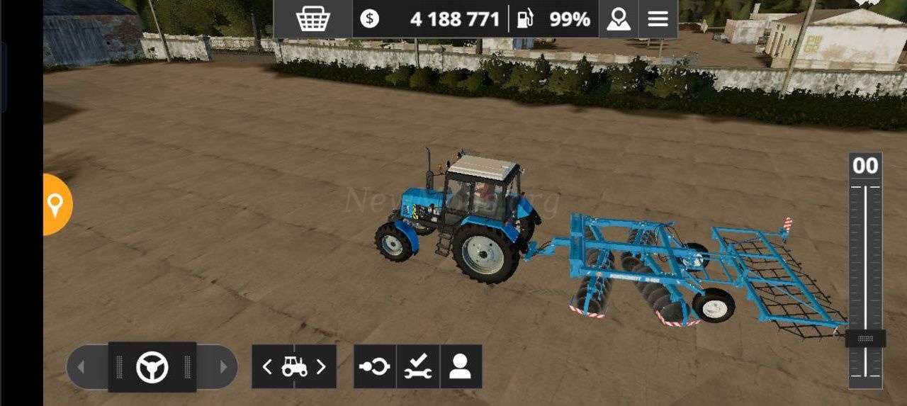 Мод B402 Disc Harrow версия 19.08.22 для Farming Simulator 20