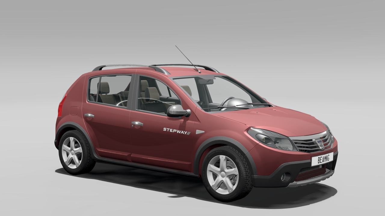 МОД Dacia/Renault B0 Platform B90 v3.1 (0.39.x) ДЛЯ BEAMNG.DRIVE
