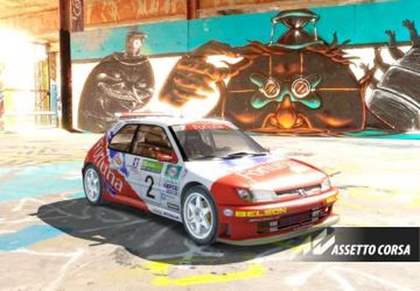 Мод Peugeot 306 KitCar версия 1.0 для Assetto Corsa